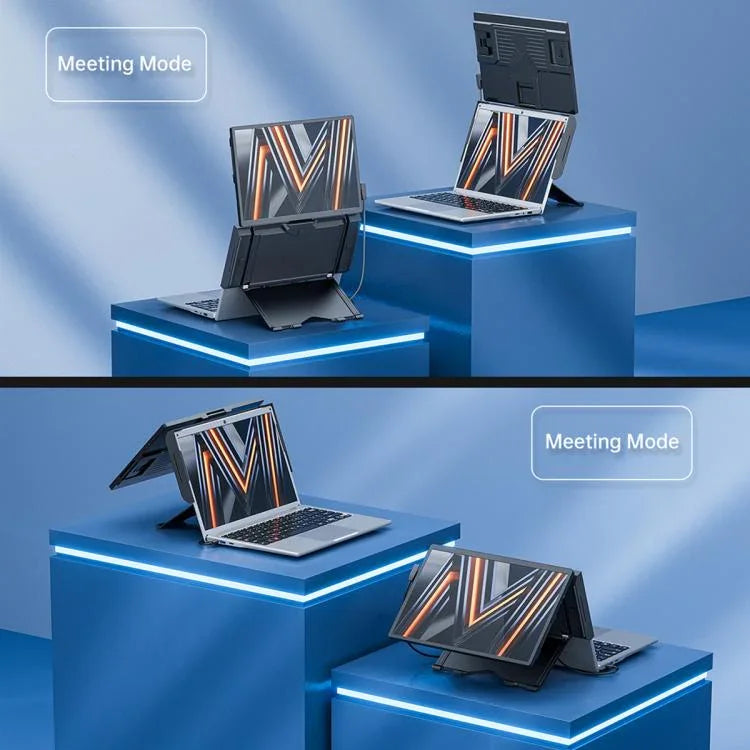 Arie 14 Moniteur portable triple de 14 pouces avec écran étendu, prise US, prise UK, prise EU