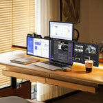 Arie 14 Moniteur portable triple de 14 pouces avec écran étendu, prise US, prise UK, prise EU