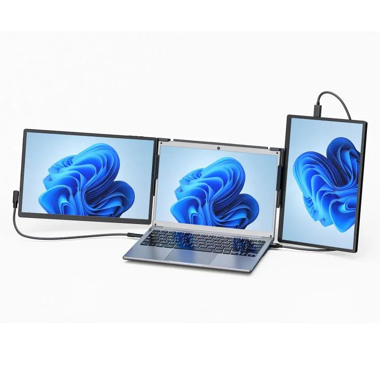 Leo 14 Écran étendu de 14 pouces Double moniteur portable, prise US, prise UK, prise EU
