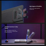 Leo 14 Écran étendu de 14 pouces Double moniteur portable, prise US, prise UK, prise EU