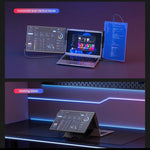Leo 14 Écran étendu de 14 pouces Double moniteur portable, prise US, prise UK, prise EU