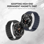 Bracelet de Montre Magnétique en Fibre de Carbone, Pour Samsung Galaxy Watch Ultra 47mm / Ultra 2025, Pour Samsung Galaxy Watch8 / Watch8 Classic