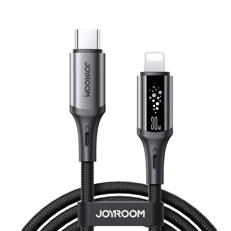 JOYROOM S-A60 Série StarTalk 30W Câble de Données Type-C vers 8 Broches Charge Rapide, Longueur : 1.2m, Type-C vers 8 Broches