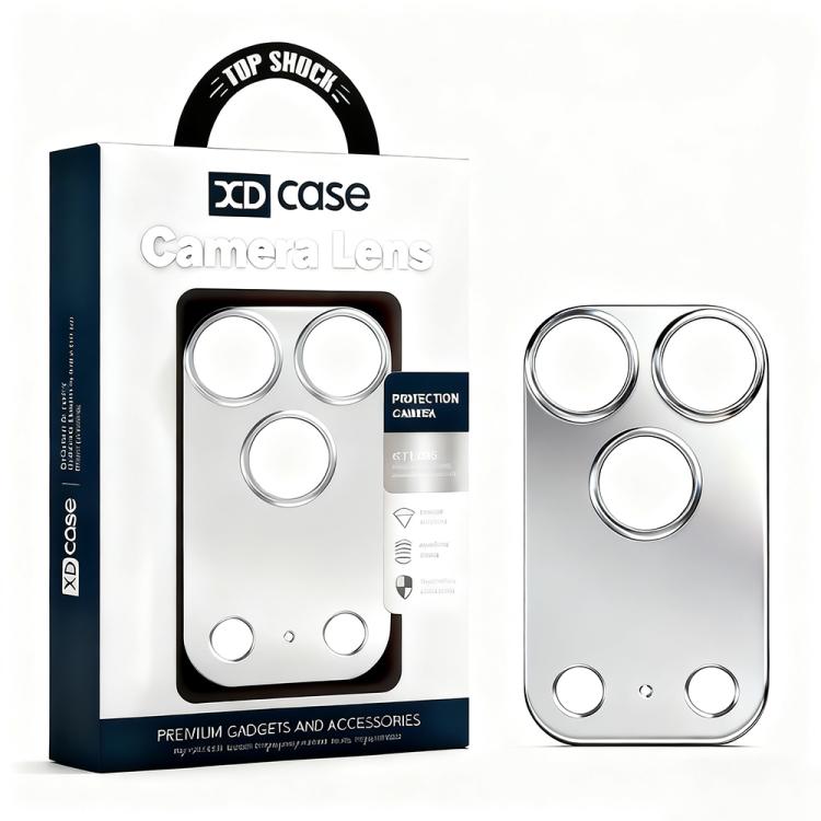 Protection d'objectif creuse XDcase en alliage de titane, pour iPhone 17 Pro Max, pour iPhone 17 Pro