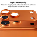 Protection d'objectif creuse XDcase en alliage de titane, pour iPhone 17 Pro Max, pour iPhone 17 Pro