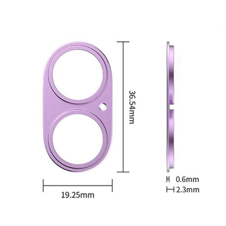 Protection d'objectif creuse en alliage de titane XDcase, pour iPhone 17