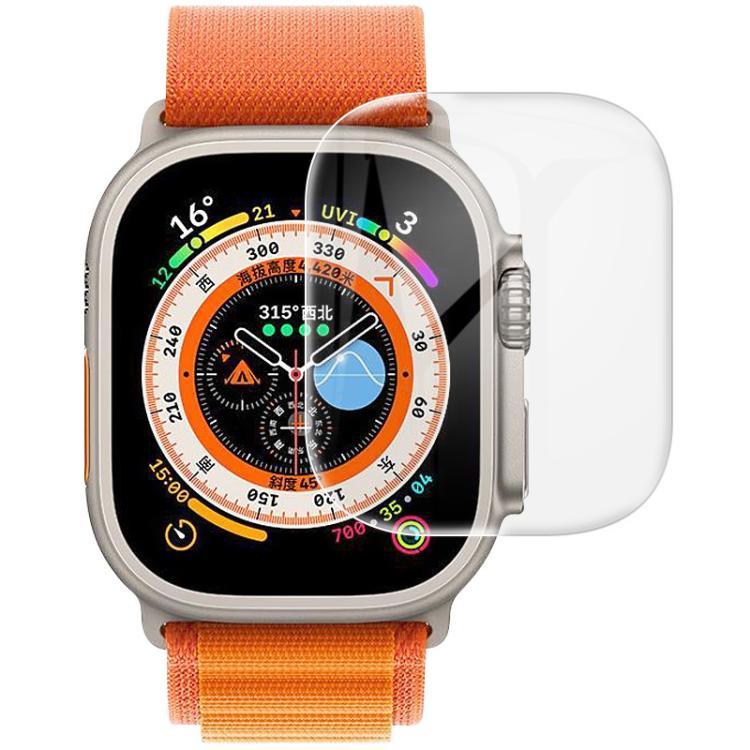 Lot de 2 films protecteurs d'écran incurvés en hydrogel imak pour Apple Watch Ultra 1/2/3 49 mm