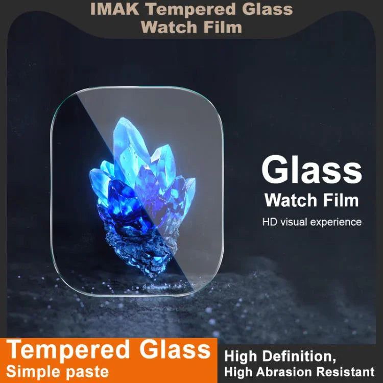 Film protecteur en verre trempé IMAK pour Apple Watch Ultra 1/2/3 49 mm