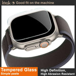Film protecteur en verre trempé IMAK pour Apple Watch Ultra 1/2/3 49 mm
