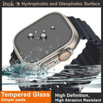 Film protecteur en verre trempé IMAK pour Apple Watch Ultra 1/2/3 49 mm