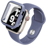 Étui et film de protection intégrés imak avec bracelet en silicone, pour Apple Watch SE 1/2/3/Series 4/5/6 44 mm et 40 mm.