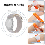 xDfind Housse de protection de traqueur anti-perte en nylon à boucle argentée, pour AirTag 2e génération / AirTag 1re génération