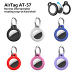 Étui de protection xDfind pour PC avec boucle à ressort, pour AirTag 2e génération / AirTag 1re génération