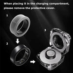 xDfind pour Samsung Galaxy Ring Smart Ring Coque en Silicone, S, M