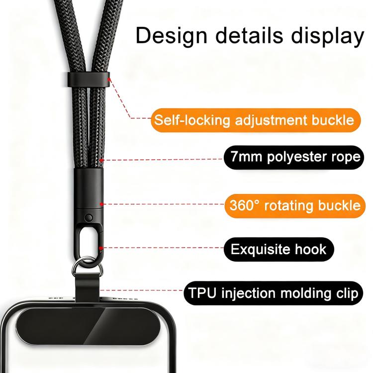 Dragonne réglable pour téléphone portable XDcase avec joint d'étanchéité