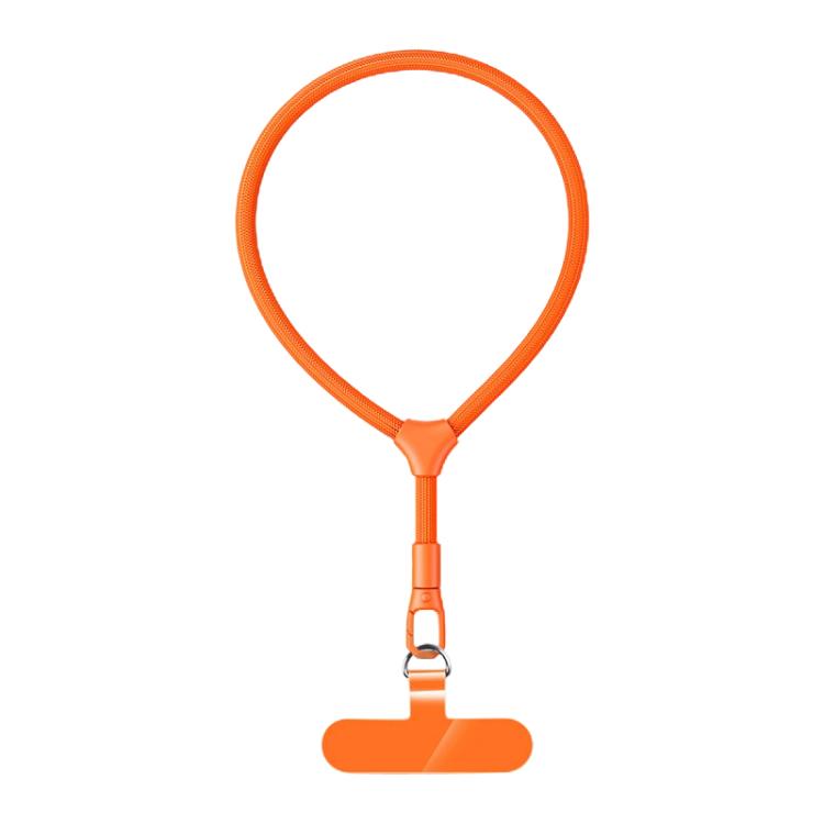 Dragonne de téléphone ajustable en corde de polyester de 7 mm en forme de raquette avec joint