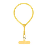 Dragonne de téléphone ajustable en corde de polyester de 7 mm en forme de raquette avec joint