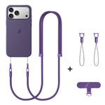 Lanière de téléphone portable à bandoulière réglable XDcase à double boucle