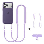 Lanière de téléphone portable à bandoulière réglable XDcase à double boucle