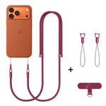 Lanière de téléphone portable à bandoulière réglable XDcase à double boucle