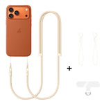 Lanière de téléphone portable à bandoulière réglable XDcase à double boucle