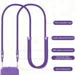 Lanière de téléphone portable à bandoulière réglable XDcase à double boucle