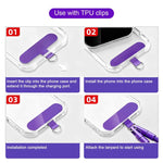 Lanière de téléphone portable à bandoulière réglable XDcase à double boucle