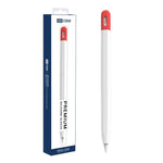 Étui de protection en silicone de couleur contrastée XDcase pour stylet, pour Apple Pencil Pro / 2, pour Apple Pencil Pro / 2 / 1, pour Apple Pencil USB-C / 3