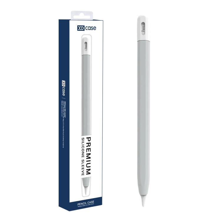 Étui de protection en silicone de couleur contrastée XDcase pour stylet, pour Apple Pencil Pro / 2, pour Apple Pencil Pro / 2 / 1, pour Apple Pencil USB-C / 3