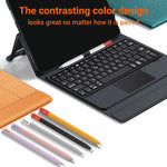 Étui de protection en silicone de couleur contrastée XDcase pour stylet, pour Apple Pencil Pro / 2, pour Apple Pencil Pro / 2 / 1, pour Apple Pencil USB-C / 3