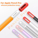 Étui de protection en silicone de couleur contrastée XDcase pour stylet, pour Apple Pencil Pro / 2, pour Apple Pencil Pro / 2 / 1, pour Apple Pencil USB-C / 3