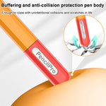 Étui de protection en silicone de couleur contrastée XDcase pour stylet, pour Apple Pencil Pro / 2, pour Apple Pencil Pro / 2 / 1, pour Apple Pencil USB-C / 3