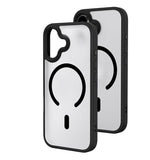 Coque de téléphone hybride PC et TPU MagSafe à sensation peau vaporisée d'huile, pour iPhone 17 Pro Max, pour iPhone 17 Pro, pour iPhone 17