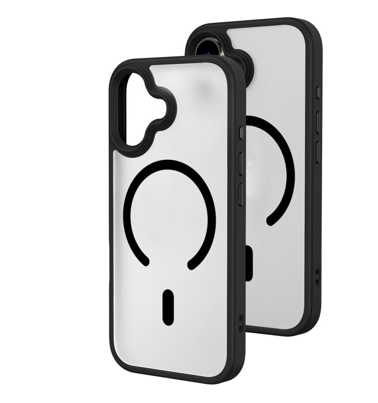 Coque de téléphone hybride PC et TPU MagSafe à sensation peau vaporisée d'huile, pour iPhone 17 Pro Max, pour iPhone 17 Pro, pour iPhone 17