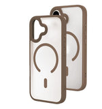 Coque de téléphone hybride PC et TPU MagSafe à sensation peau vaporisée d'huile, pour iPhone 17 Pro Max, pour iPhone 17 Pro, pour iPhone 17