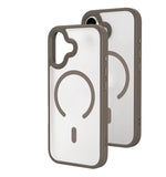Coque de téléphone hybride PC et TPU MagSafe à sensation peau vaporisée d'huile, pour iPhone 17 Pro Max, pour iPhone 17 Pro, pour iPhone 17