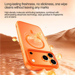 Coque de téléphone hybride PC et TPU MagSafe à sensation peau vaporisée d'huile, pour iPhone 17 Pro Max, pour iPhone 17 Pro, pour iPhone 17