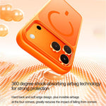 Coque de téléphone hybride PC et TPU MagSafe à sensation peau vaporisée d'huile, pour iPhone 17 Pro Max, pour iPhone 17 Pro, pour iPhone 17