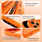 Coque de téléphone hybride PC et TPU MagSafe à sensation peau vaporisée d'huile, pour iPhone 17 Pro Max, pour iPhone 17 Pro, pour iPhone 17