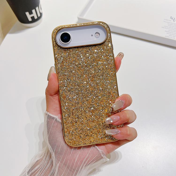 Coque de Téléphone en TPU Antichoc à Paillettes, Pour iPhone 17 Pro Max, Pour iPhone 17 Pro, Pour iPhone 17, Pour iPhone Air
