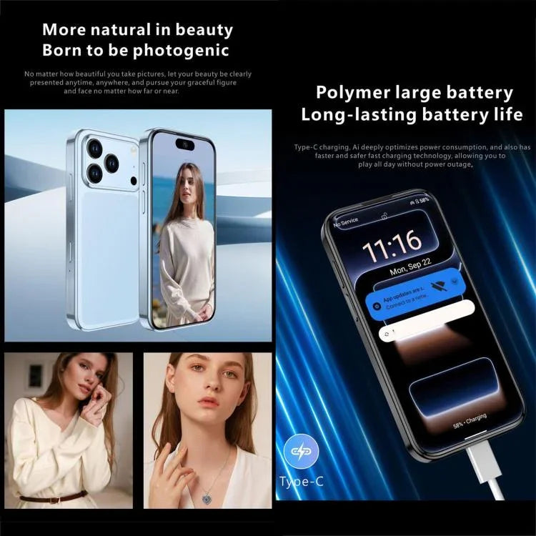 Melrose S17 Pro Mini, 4 Go+64 Go, 3,75 pouces Android 12.0 MTK6765 Octa Core, Réseau: 4G, Double SIM, Prise en charge de Google Play