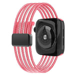 Bracelet de montre en nylon respirant effet fil de pêche, compatible avec Apple Watch 46 mm / 49 mm / 45 mm / 44 mm et Apple Watch S11 42 mm / 41 mm / 40 mm / 38 mm.