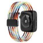 Bracelet de montre en nylon respirant effet fil de pêche, compatible avec Apple Watch 46 mm / 49 mm / 45 mm / 44 mm et Apple Watch S11 42 mm / 41 mm / 40 mm / 38 mm.