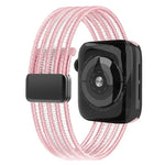 Bracelet de montre en nylon respirant effet fil de pêche, compatible avec Apple Watch 46 mm / 49 mm / 45 mm / 44 mm et Apple Watch S11 42 mm / 41 mm / 40 mm / 38 mm.