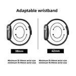 Bracelet de montre en nylon respirant effet fil de pêche, compatible avec Apple Watch 46 mm / 49 mm / 45 mm / 44 mm et Apple Watch S11 42 mm / 41 mm / 40 mm / 38 mm.