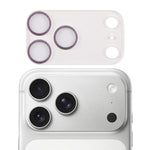 Film d'objectif d'appareil photo en verre trempé Glitter Ring, pour iPhone 17 Pro Max, pour iPhone 17 Pro