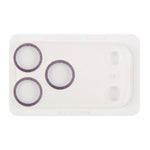 Film d'objectif d'appareil photo en verre trempé Glitter Ring, pour iPhone 17 Pro Max, pour iPhone 17 Pro