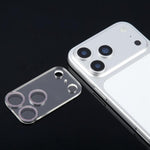 Film d'objectif d'appareil photo en verre trempé Glitter Ring, pour iPhone 17 Pro Max, pour iPhone 17 Pro