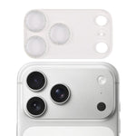 Film d'objectif d'appareil photo en verre trempé Glitter Ring, pour iPhone 17 Pro Max, pour iPhone 17 Pro