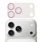 Film d'objectif d'appareil photo en verre trempé Glitter Ring, pour iPhone 17 Pro Max, pour iPhone 17 Pro